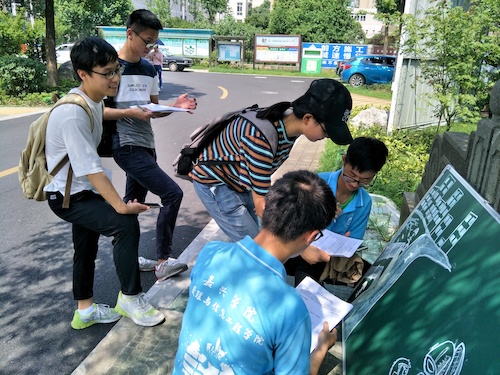 7月11日 91制片
 赴嘉兴”青水“小分队 长水街道