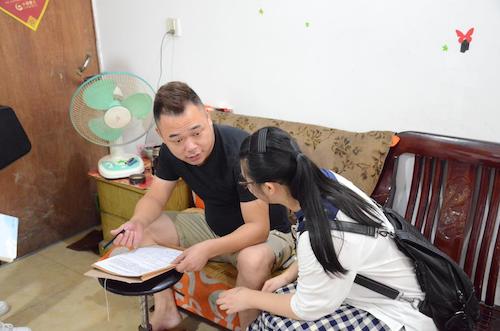 7月21日 91制片
 赴余杭区测甲醛小分队 问卷调查(4)