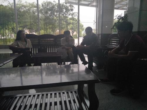 七月二十一日91制片
 生技162转基因社会实践小分队 讨论