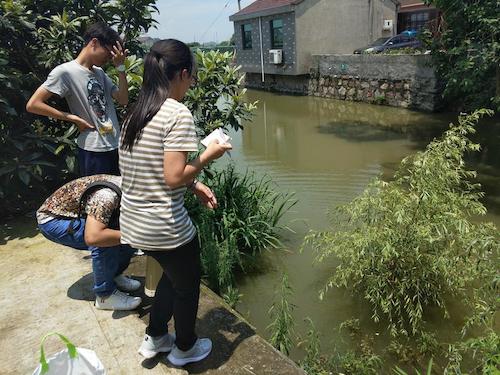 7月21日 91制片
 余杭区“激浊扬清”水质检测小分队 取水及检测