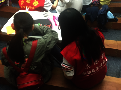 七月二日 91制片
 B.D.服务社赴浙江自然博物馆'“小问号大知识”社会实践小分队 纸绳花开8