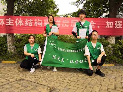 外出检测成员合照