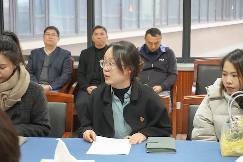 结对党支部汇报情况